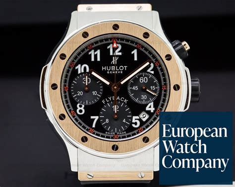 hublot super b chronograph 18k rose gold &|Hublot Super B Flyback Chronograph Steel and Rose Gold .